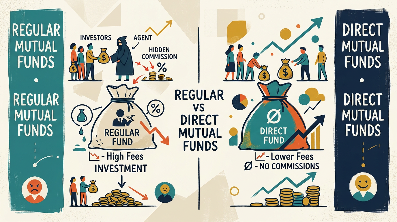 regular vs direct mutual funds
