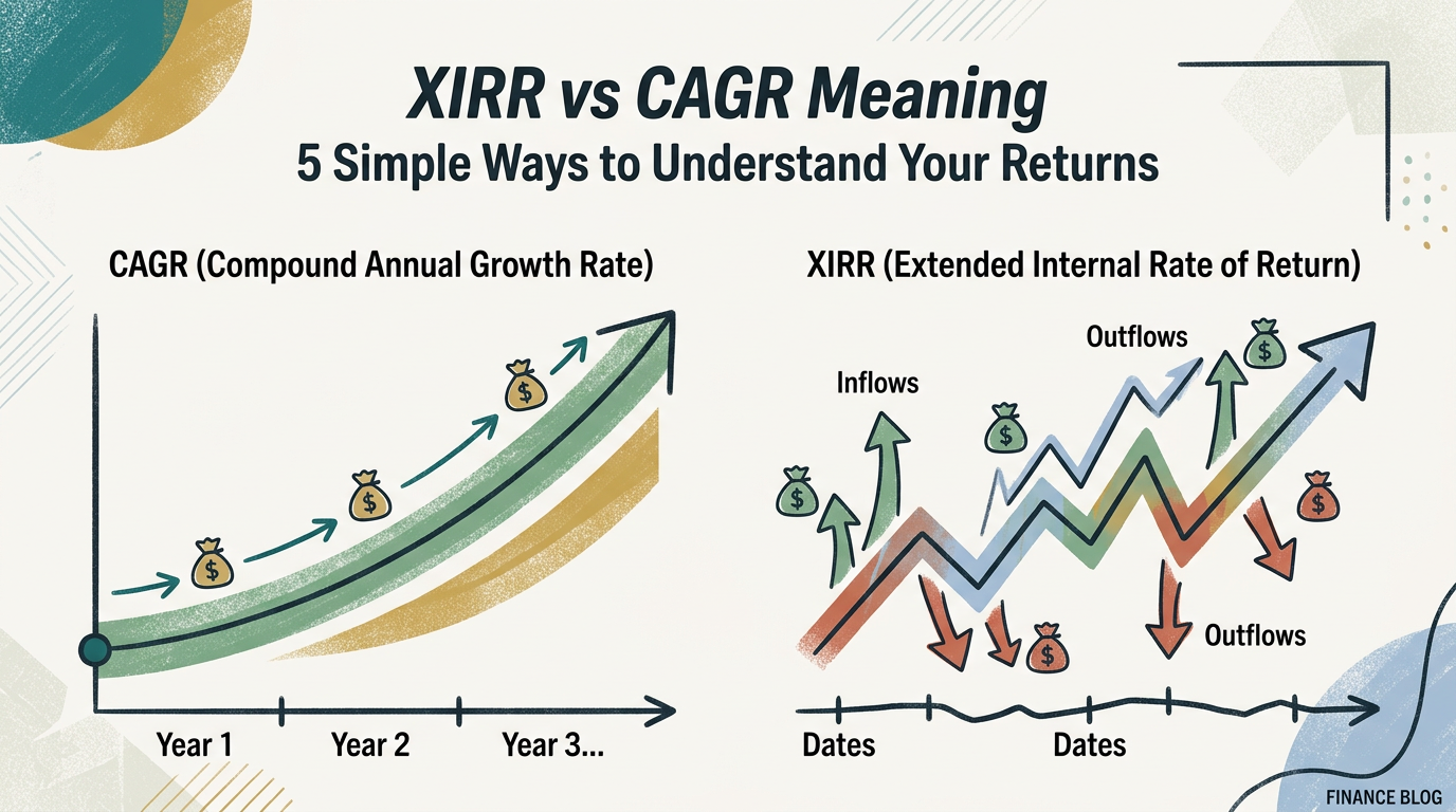 XIRR vs CAGR meaning