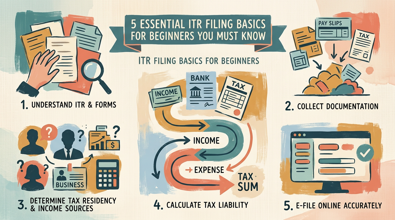 ITR filing basics for beginners