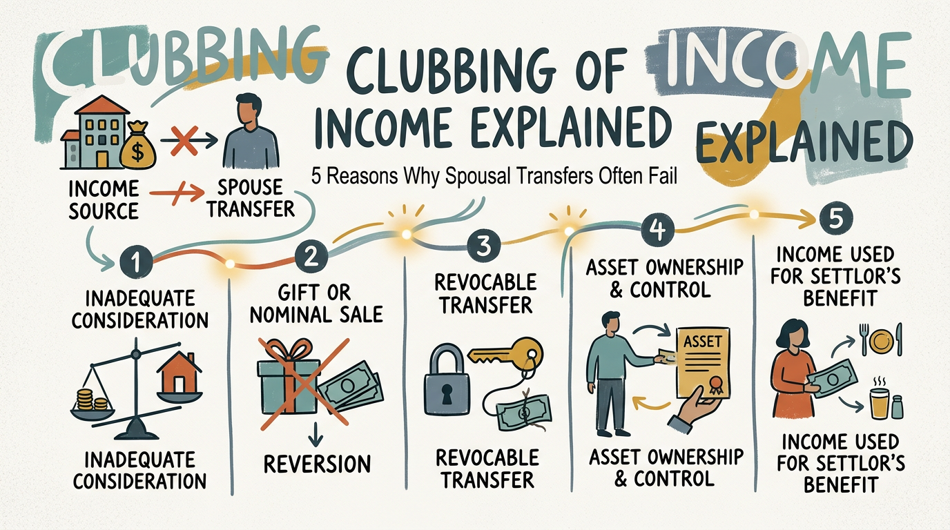 clubbing of income explained