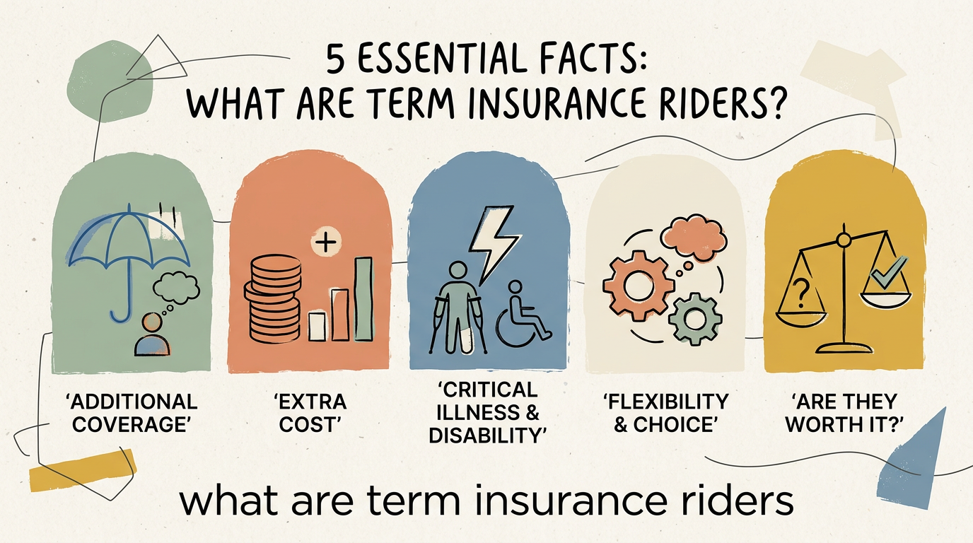 what are term insurance riders
