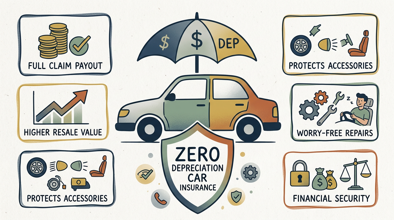 zero depreciation car insurance