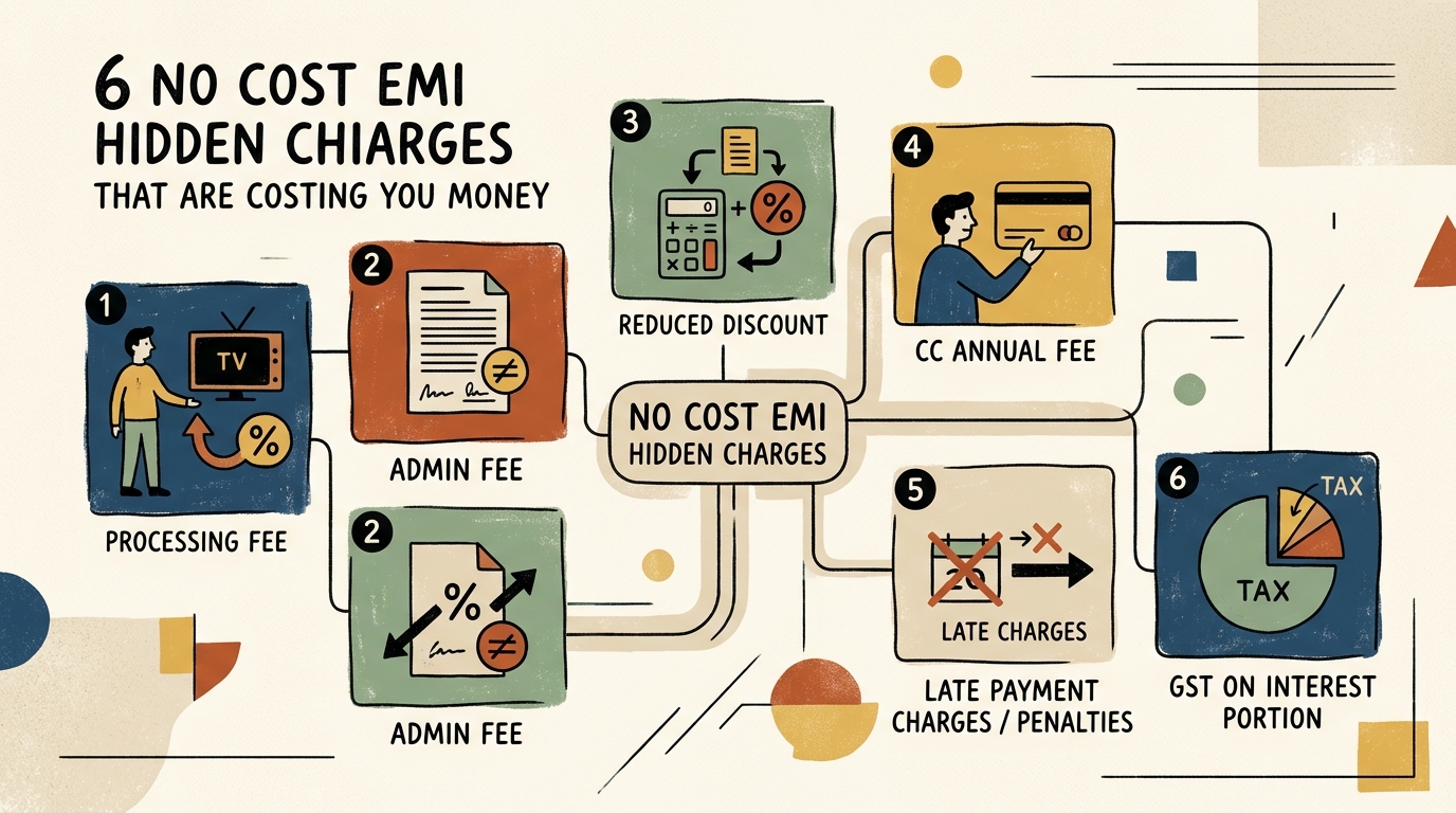 no cost emi hidden charges